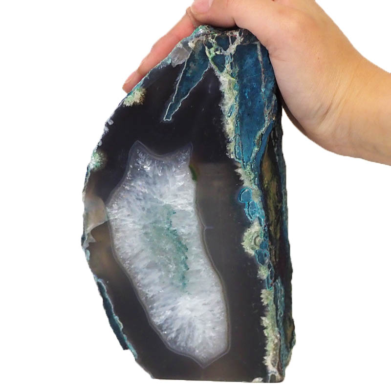 1.52Kg Agate Crystal Lamp J1013 5 Agate Crystal Lamp J1013 | Himalayan Salt Factory