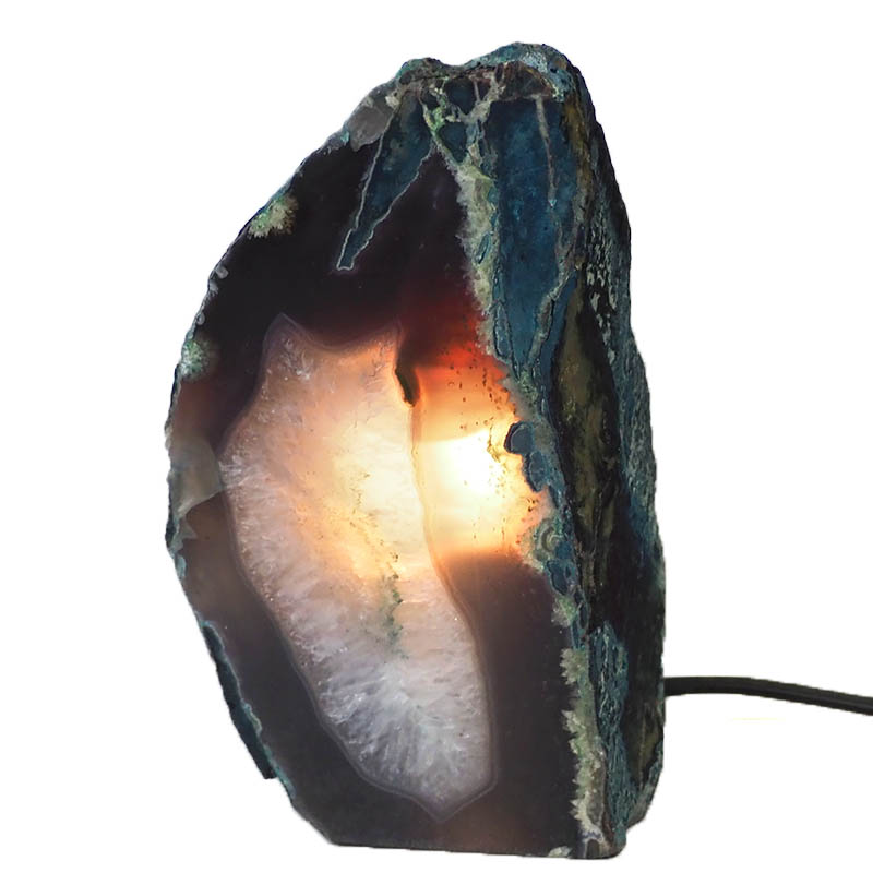 1.52Kg Agate Crystal Lamp J1013 4 Agate Crystal Lamp J1013 | Himalayan Salt Factory