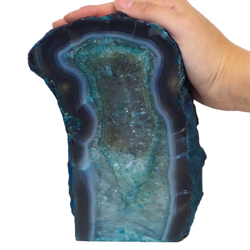 Agate Crystal Lamp J1037 5 Agate Crystal Lamp J1037 | Himalayan Salt Factory