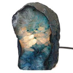 Agate Crystal Lamp J1038 6 Agate Crystal Lamp J1038 | Himalayan Salt Factory