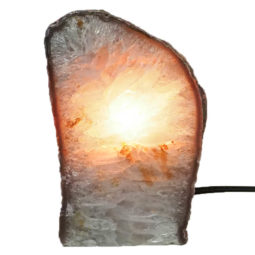 Agate Crystal Lamp J1044 | Himalayan Salt Factory
