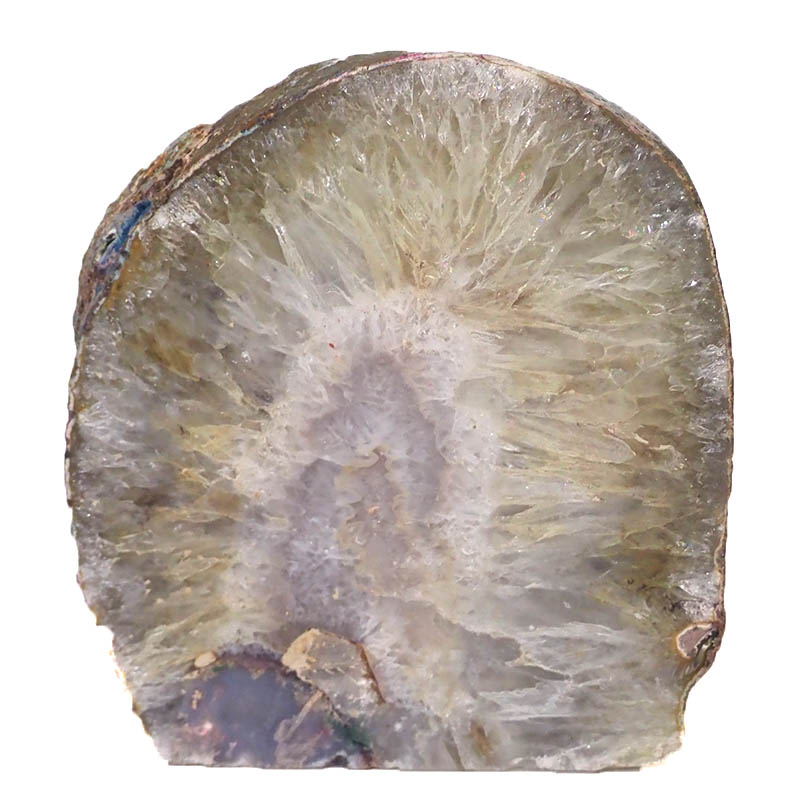 Natural Agate Crystal Lamp J1049 3 Natural Agate Crystal Lamp J1049 | Himalayan Salt Factory