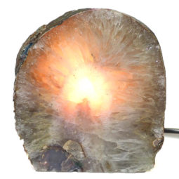 Natural Agate Crystal Lamp J1049 6 Natural Agate Crystal Lamp J1049 | Himalayan Salt Factory
