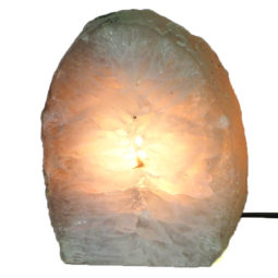Natural Agate Crystal Lamp J1057 | Himalayan Salt Factory