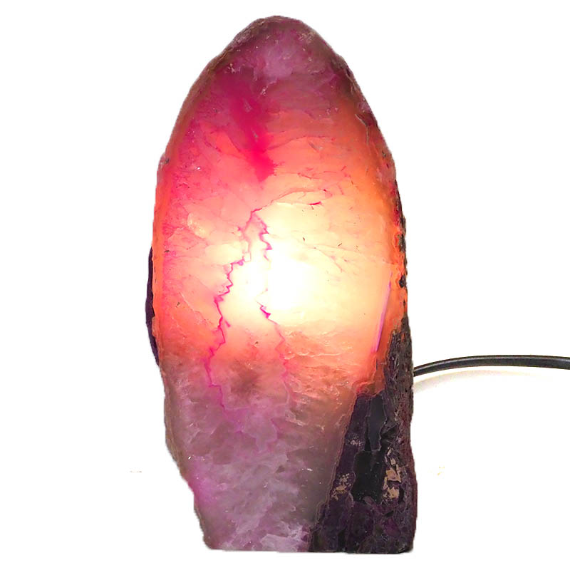 Agate Crystal Lamp J1059 4 Agate Crystal Lamp J1059 | Himalayan Salt Factory