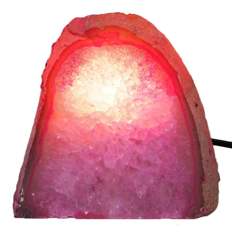 Agate Crystal Lamp J1060 4 Agate Crystal Lamp J1060 | Himalayan Salt Factory
