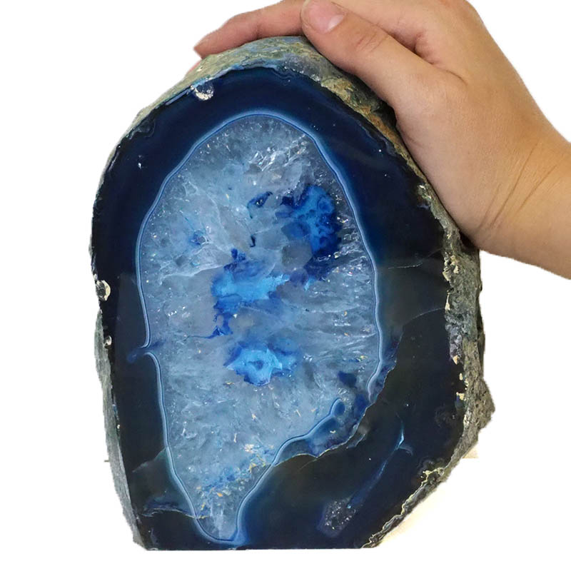 Agate Crystal Lamp J1066 5 Agate Crystal Lamp J1066 | Himalayan Salt Factory