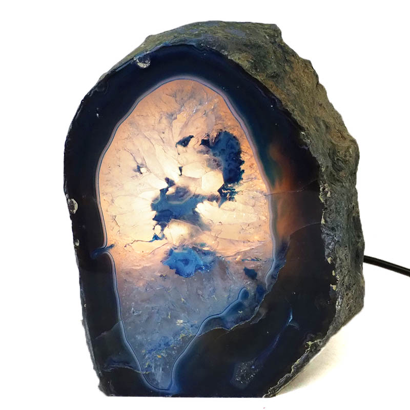 Agate Crystal Lamp J1066 4 Agate Crystal Lamp J1066 | Himalayan Salt Factory