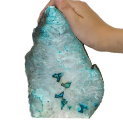 Agate Crystal Lamp J1068 7 Agate Crystal Lamp J1068 | Himalayan Salt Factory