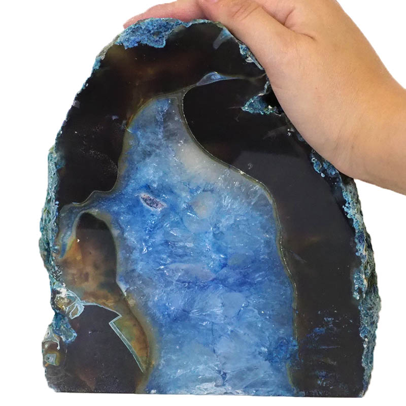 Agate Crystal Lamp J1069 5 Agate Crystal Lamp J1069 | Himalayan Salt Factory