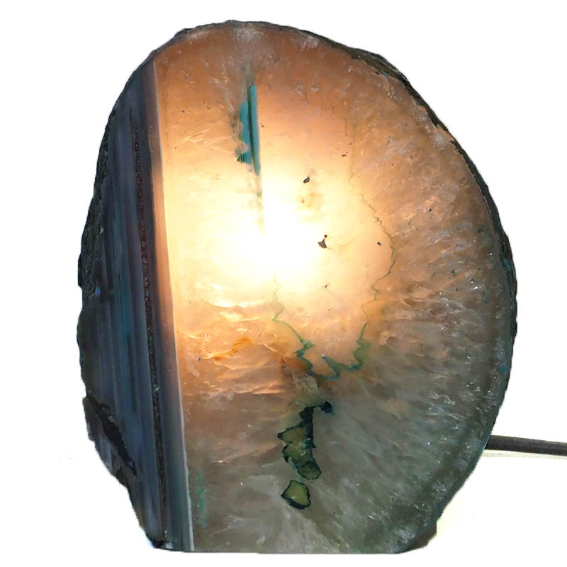 Agate Crystal Lamp J1071 4 Agate Crystal Lamp J1071 | Himalayan Salt Factory