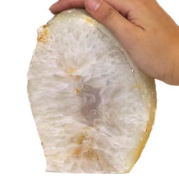 Natural Agate Crystal Lamp J1074 7 Natural Agate Crystal Lamp J1074 | Himalayan Salt Factory