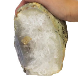1.80kg Natural Agate Crystal Lamp J1075 7 Natural Agate Crystal Lamp J1075 | Himalayan Salt Factory