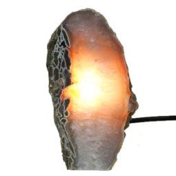 Natural Agate Crystal Lamp J1077 | Himalayan Salt Factory