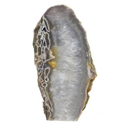 Natural Agate Crystal Lamp J1077 | Himalayan Salt Factory