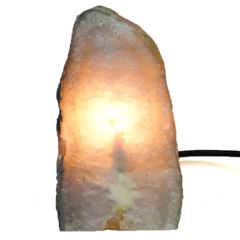 Natural Agate Crystal Lamp J1080 4 Natural Agate Crystal Lamp J1080 | Himalayan Salt Factory