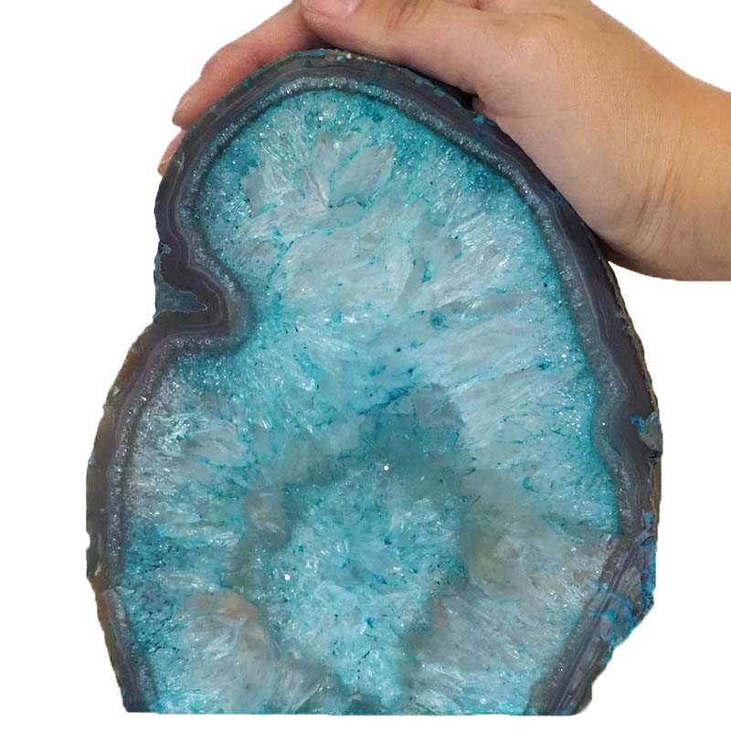 Agate Crystal Lamp J1084 5 Agate Crystal Lamp J1084 | Himalayan Salt Factory