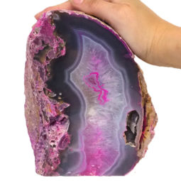 Agate Crystal Lamp J1089 | Himalayan Salt Factory