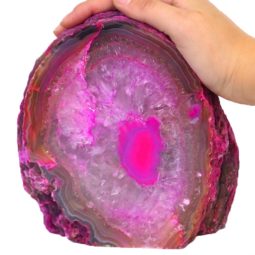 Agate Crystal Lamp J1092 7 Agate Crystal Lamp J1092 | Himalayan Salt Factory