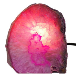 Agate Crystal Lamp J1093 | Himalayan Salt Factory