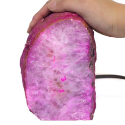 Agate Crystal Lamp J1094 7 Agate Crystal Lamp J1094 | Himalayan Salt Factory