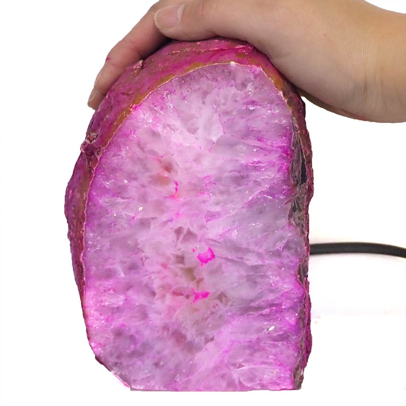 Agate Crystal Lamp J1094 5 Agate Crystal Lamp J1094 | Himalayan Salt Factory