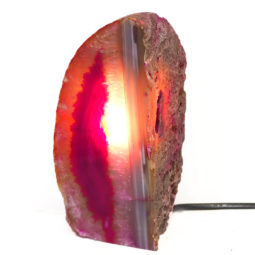 Agate Crystal Lamp J1095 | Himalayan Salt Factory