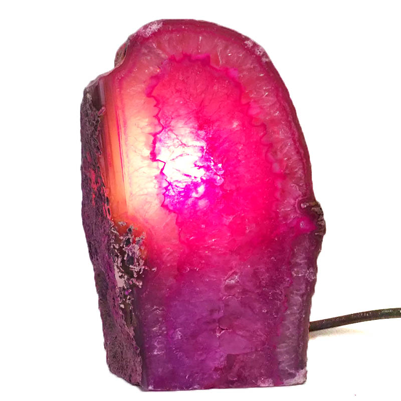1.63Kg Agate Crystal Lamp J1101 3 Agate Crystal Lamp J1101 | Himalayan Salt Factory