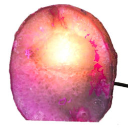 Agate Crystal Lamp J1102 | Himalayan Salt Factory