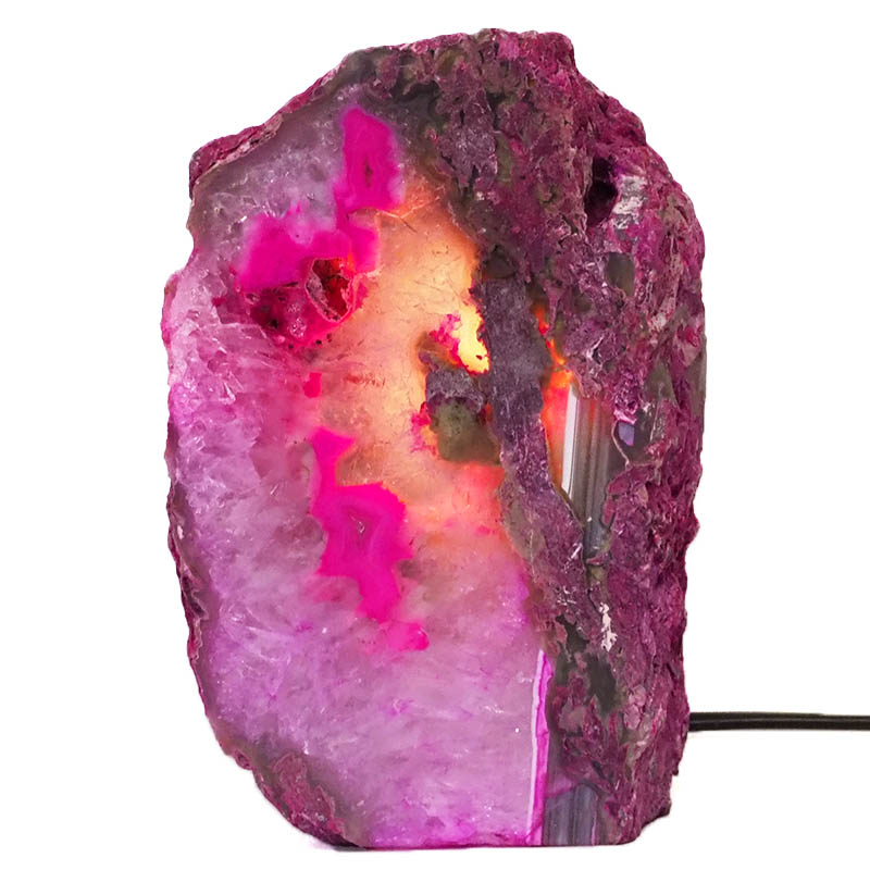 2.25Kg Agate Crystal Lamp J1113 4 Agate Crystal Lamp J1113 | Himalayan Salt Factory
