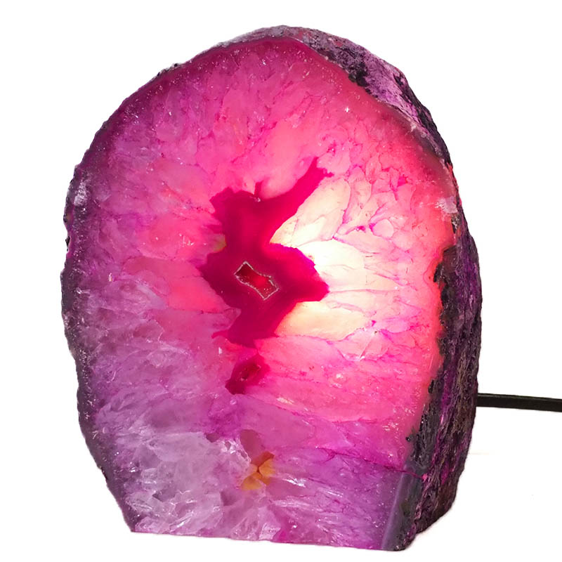 3Kg Agate Crystal Lamp J1119 4 Agate Crystal Lamp J1119 | Himalayan Salt Factory
