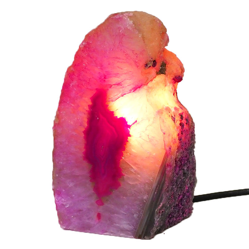 1.9Kg Agate Crystal Lamp J1120 3 Agate Crystal Lamp J1120 | Himalayan Salt Factory