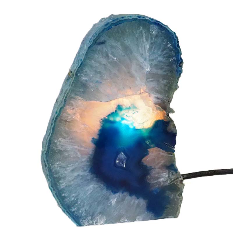 2.27Kg Agate Crystal Lamp J1126 4 Agate Crystal Lamp J1126 | Himalayan Salt Factory