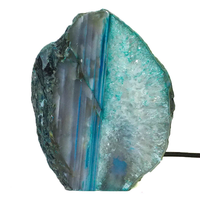 2.51Kg Agate Crystal Lamp J1150 3 Agate Crystal Lamp J1150 | Himalayan Salt Factory