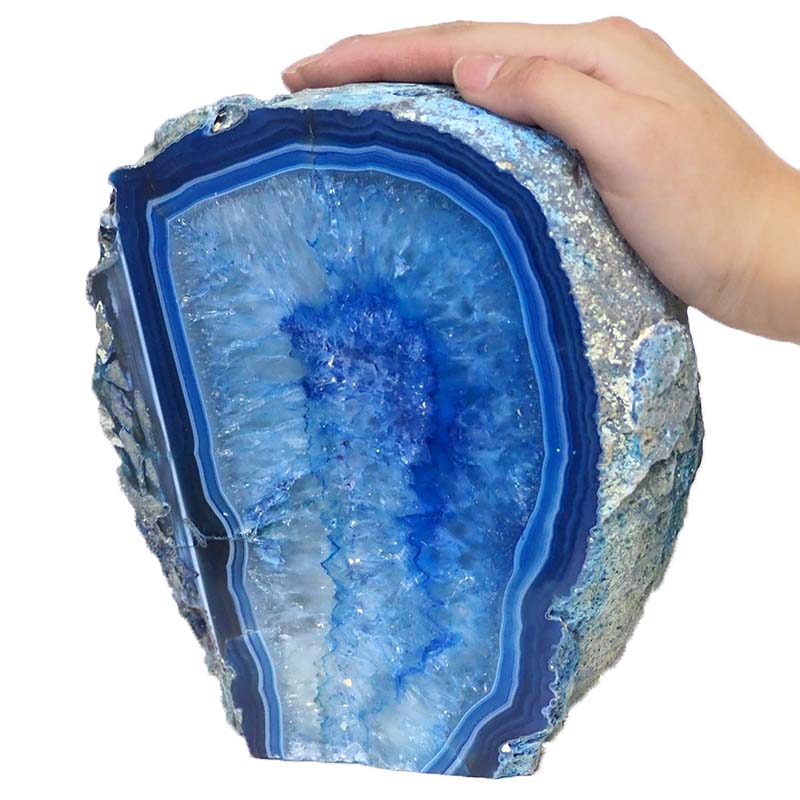 4.47Kg Agate Crystal Lamp J1156 5 Agate Crystal Lamp J1156 | Himalayan SalAgate Crystal Lamp J1156 | Himalayan Salt Factoryt Factory