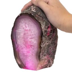 2.46Kg Agate Crystal Lamp J1166 6 Agate Crystal Lamp J1166 | Himalayan Salt Factory