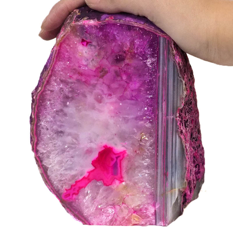 2.55Kg Agate Crystal Lamp J1170 5 Agate Crystal Lamp J1170 | Himalayan Salt Factory