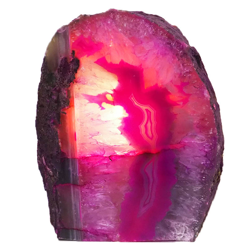 3Kg Agate Crystal Lamp J1171 4 Agate Crystal Lamp J1171 | Himalayan Salt Factory