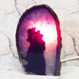 Agate Crystal Lamp J1175 | Himalayan Salt Factory