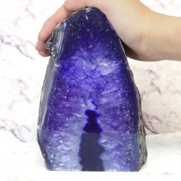 Agate Crystal Lamp J1176 | Himalayan Salt Factory