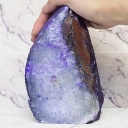 Agate Crystal Lamp J1177 | Himalayan Salt Factory