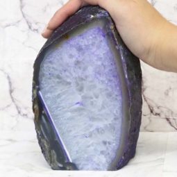 Agate Crystal Lamp J1179 | Himalayan Salt Factory