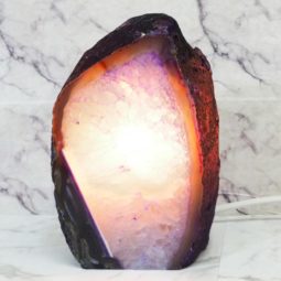 Agate Crystal Lamp J1179 | Himalayan Salt Factory