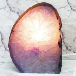 Agate Crystal Lamp J1180 | Himalayan Salt Factory