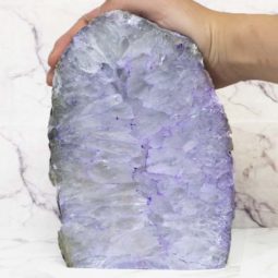Agate Crystal Lamp J1181 | Himalayan Salt Factory