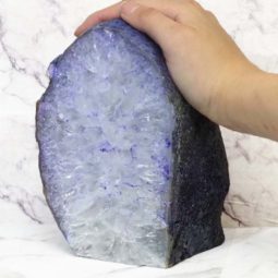 Agate Crystal Lamp J1182 | Himalayan Salt Factory