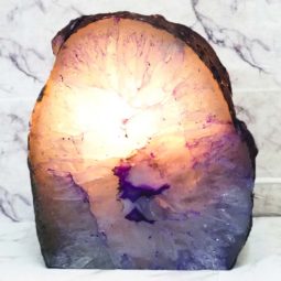 Agate Crystal Lamp J1184 | Himalayan Salt Factory