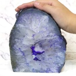 Agate Crystal Lamp J1184 | Himalayan Salt Factory