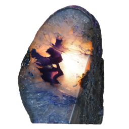 Agate Crystal Lamp J1087 | Himalayan Salt Factory