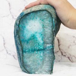 Agate Crystal Lamp J1189 | Himalayan Salt Factory